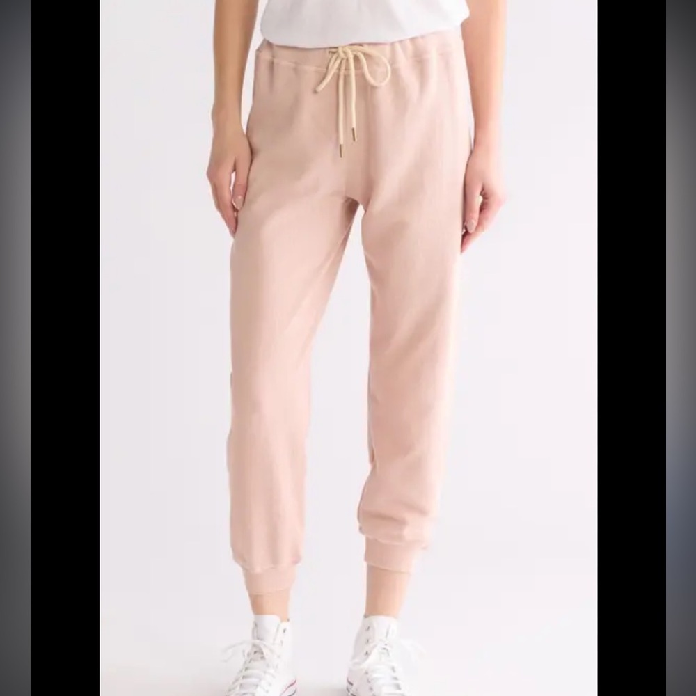 The Great Peach French Terry Fleece Joggers Sweatpants 0/XS